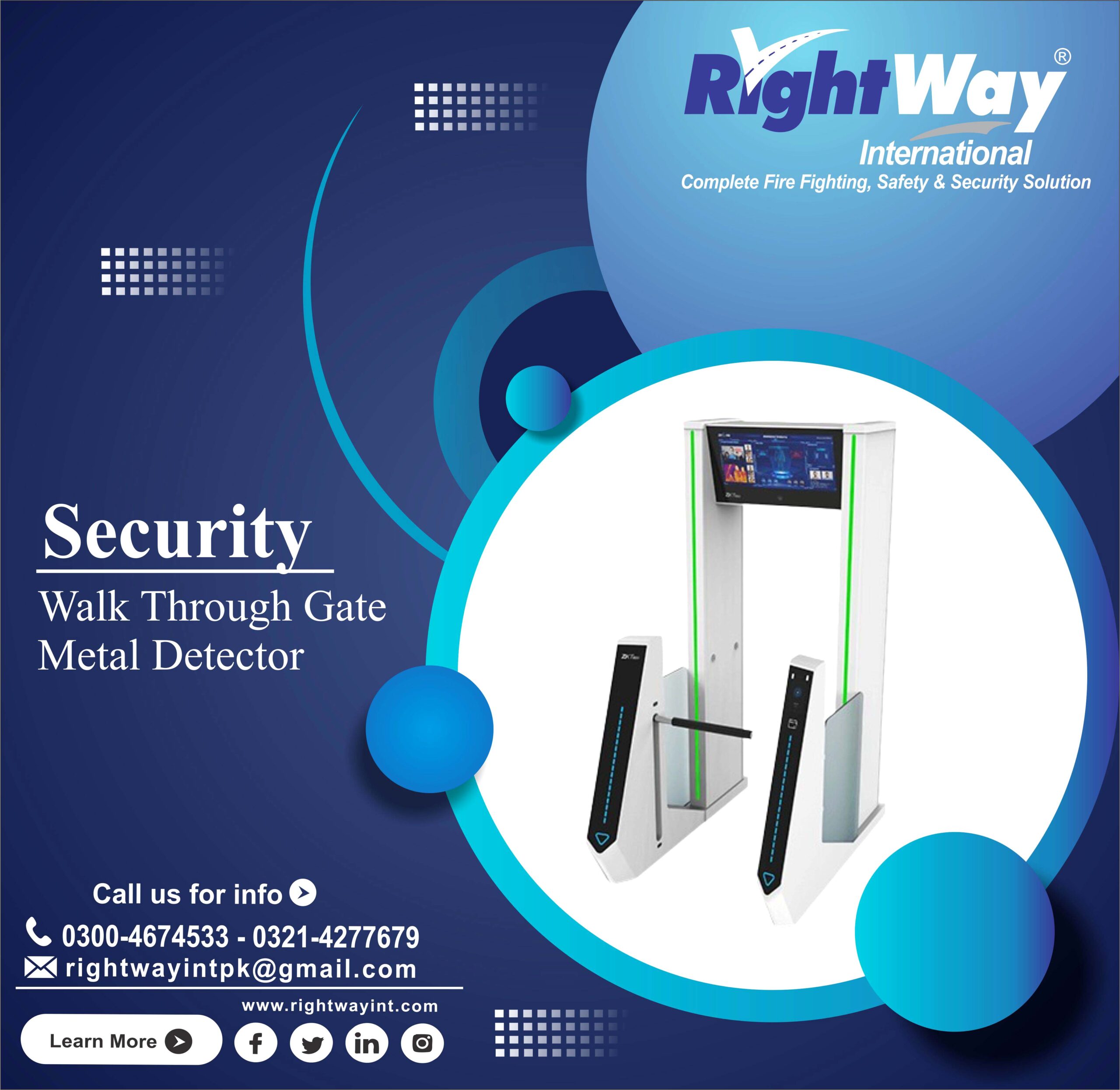 Walk Through Gate Metal Detector